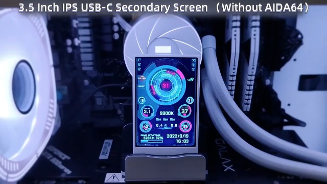 Amazon.co.jp: zmart 3.5インチ IPS タイプ C セカンダリ スクリーン